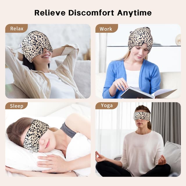 Thumbnail 6 de my novel things Migräne Maske 2er Set Kühlmaske