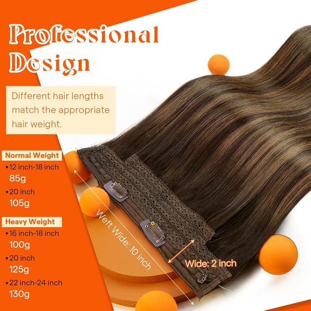 Thumbnail 1 de Sunny Hair Wire Extensions 18 Inch