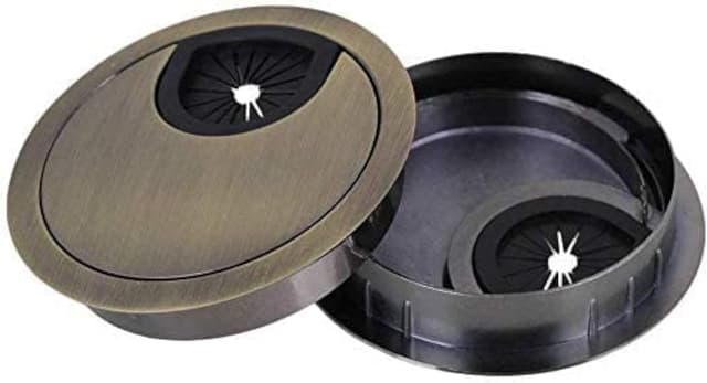 Thumbnail 1 de Metal Cable Grommet 60mm bronze cover