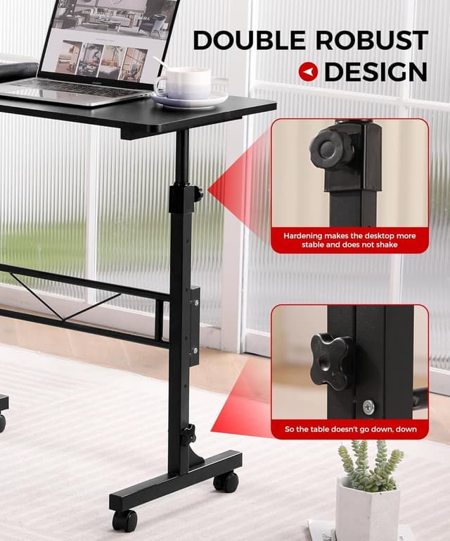 Detalle de Adjustable height standing desk 70-110 cm