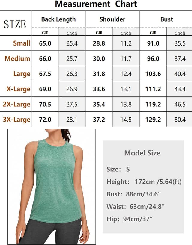 Detalle 2 de Gyabnw canottiera sportiva donna senza maniche in jersey traspirante con inserti in tulle sulla schiena