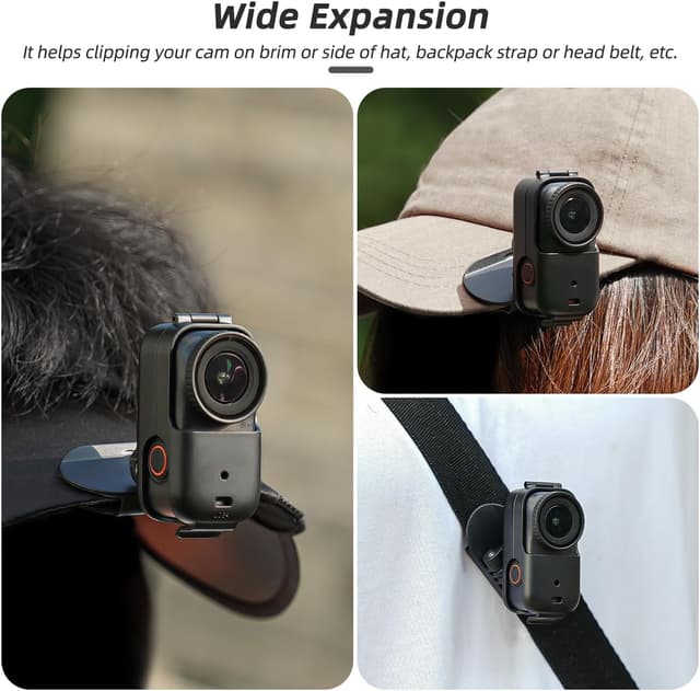 Thumbnail 4 de HAFOKO Osmo Nano Hat Brim Clip 360°