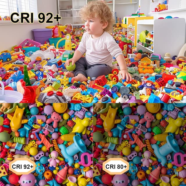 Detalle de ACELUMO COB LED Streifen 3 m mit Dimmer, 4000K Naturweiß (CRI 92+, 8 mm breit)