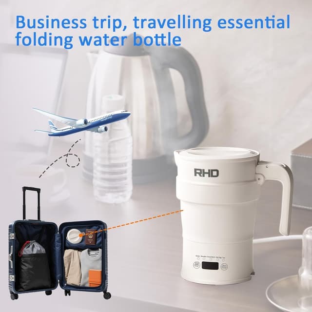 Thumbnail 5 de Faltbarer Reisewasserkocher Klein 0,7 l