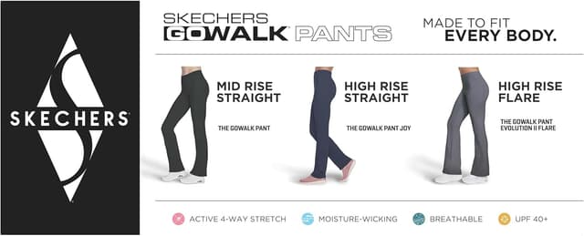 Thumbnail 5 de Skechers Go Walk High Waisted Evolution Flare Pant Leggings