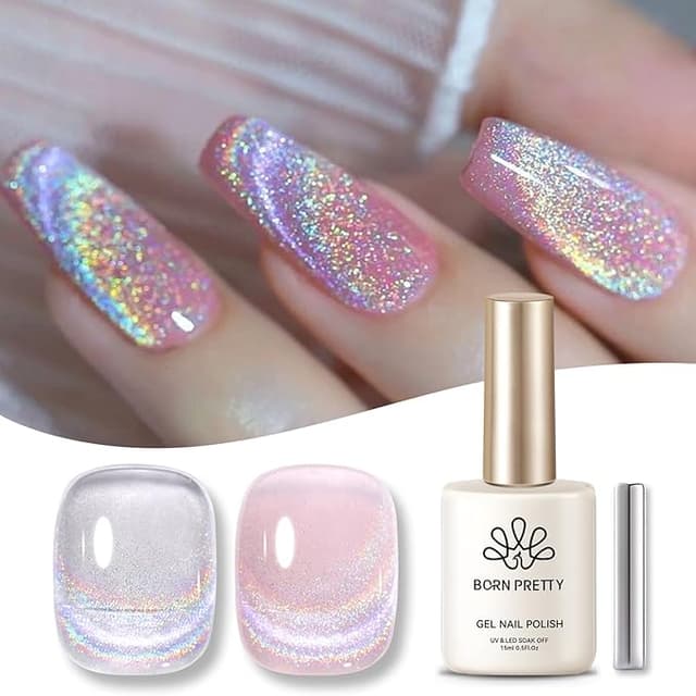 Imagen de BORN PRETTY Esmalte Semipermanente Cat Magnético 🌈 Ojo de Gato en OfertitasTOP
