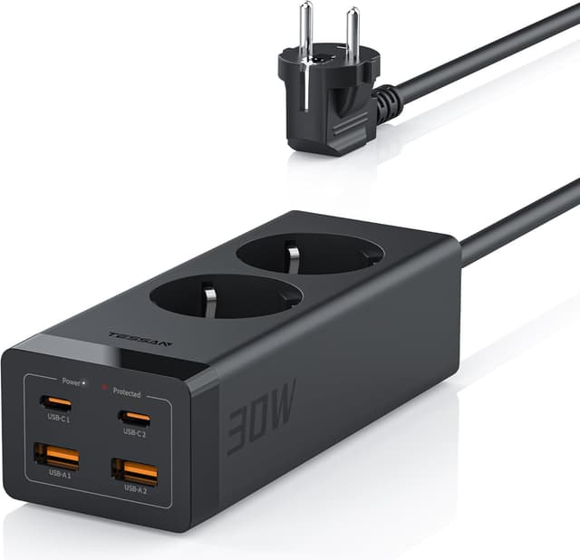 Imagen de TESSAN 30W USB C Steckdosenleiste en OfertitasTOP
