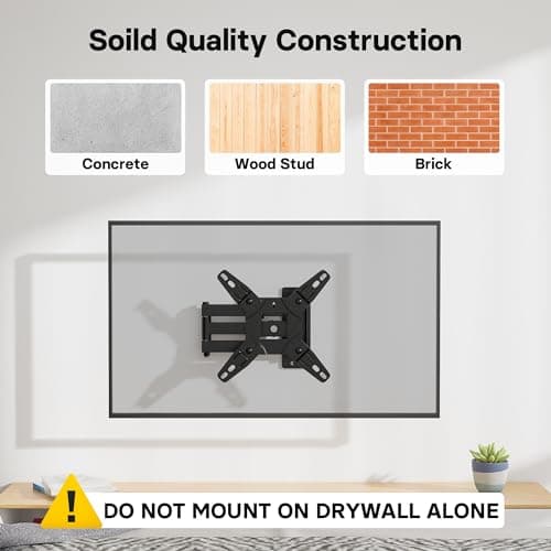 Thumbnail 5 de BONTEC Soporte TV Pared Giratorio 13‑42