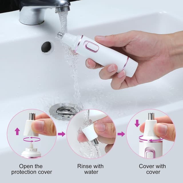 Thumbnail 5 de Painless Nose Hair Trimmer 2025, IPX7 Waterproof ✂