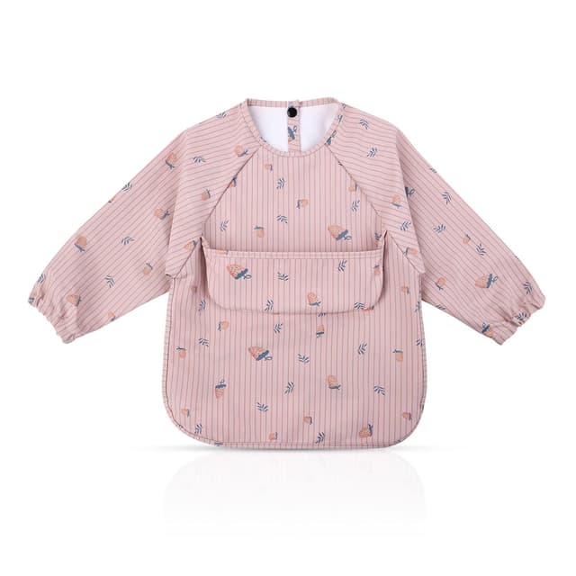 Detalle de Vicloon Baby-Lätzchen mit langen Ärmeln