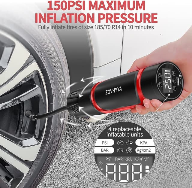 Thumbnail 1 de ZOVHYYA Compressore portatile 150 PSI