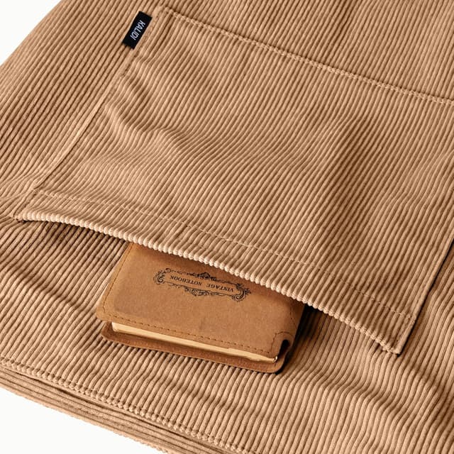 Detalle de KALIDI tote bag with waterproof corduroy