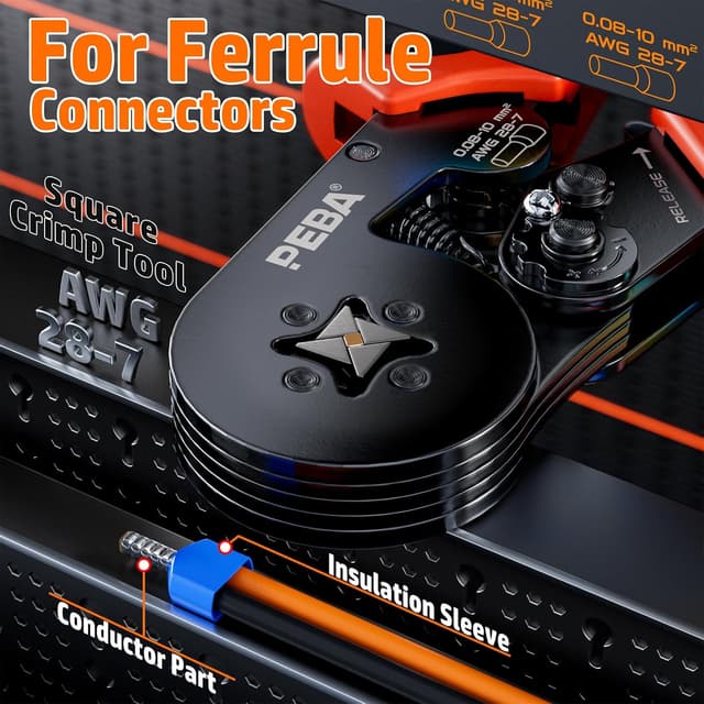 Thumbnail 3 de PEBA Set Pinza Crimpatrice 21 misure 🛠