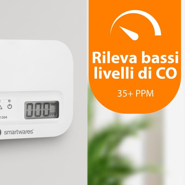 Thumbnail 3 de Smartwares FGA-13042 rilevatore CO 10 anni 📟