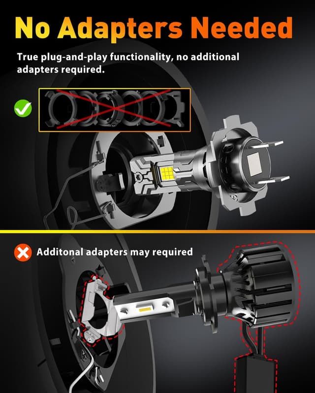 Thumbnail 5 de Termitor 2026 H7 Bulbs 40000LM