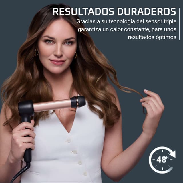 Detalle 2 de Rowenta CF4620 Twist Curl rizador 3 en 1 para ondas 💇♀