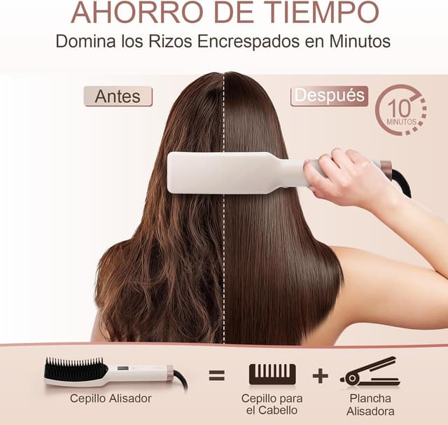 Detalle 2 de AraSyleon Cepillo Alisador con Iones 16 Niveles