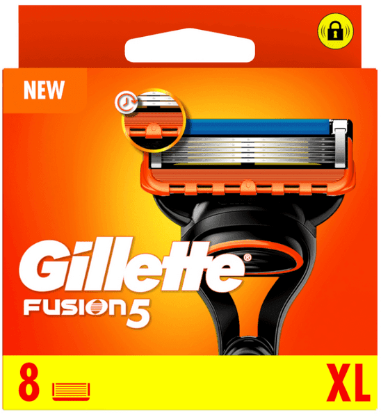 Detalle de Gillette Fusion5 recambios para maquinilla de afeitar (8 uds)