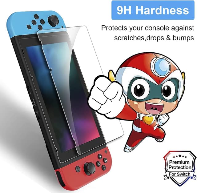 Detalle de ivoler Panzerglas für Nintendo Switch 0,3 mm