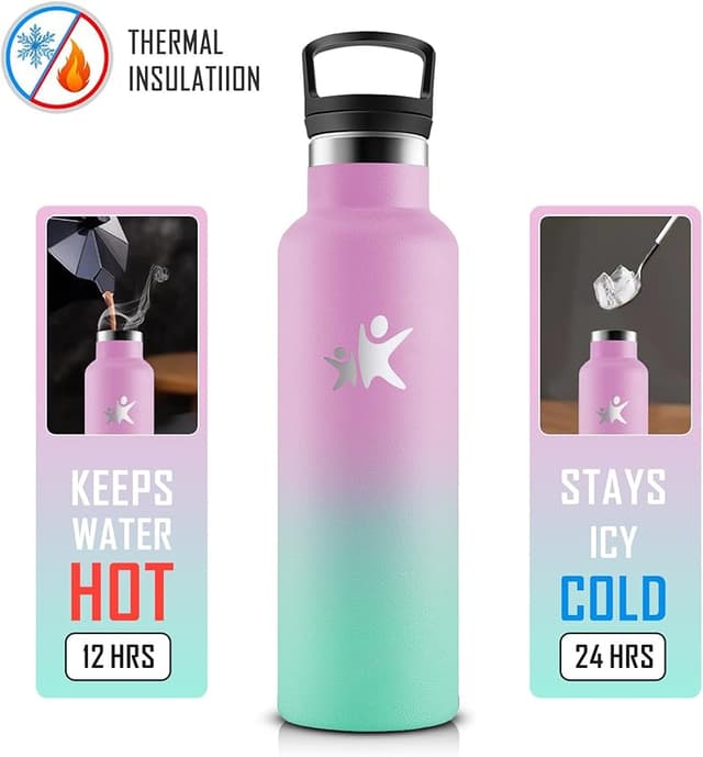 Detalle de KollyKolla Botella térmica 500 ml para niños