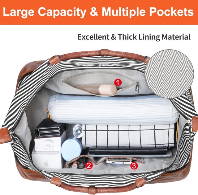 Thumbnail 6 de IBFUN 21" Weekender Travel Bag