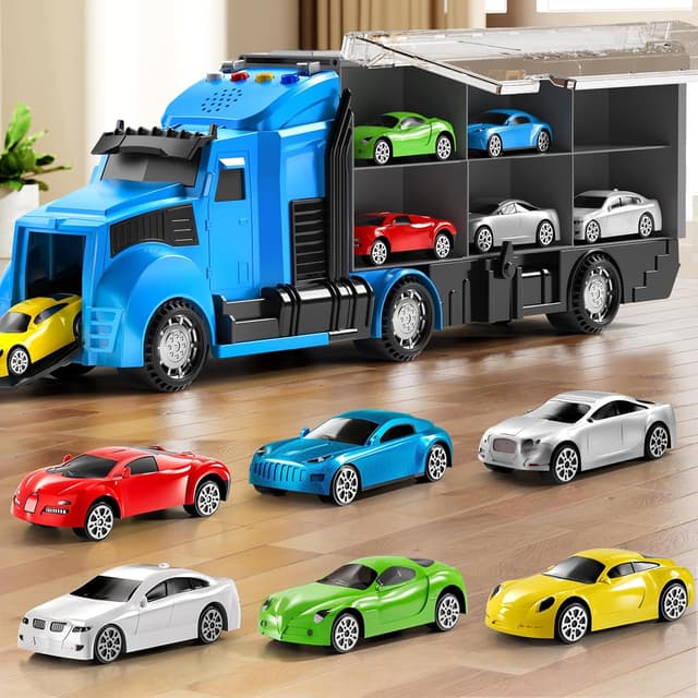 Thumbnail 6 de NIPLOOOW Construction Trucks Toy Set for Ages 3–9 🚚