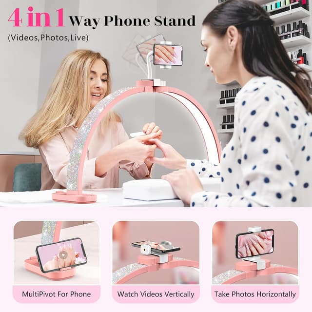 Detalle 2 de Adonafy Lampe demi-lune LED ongles 30