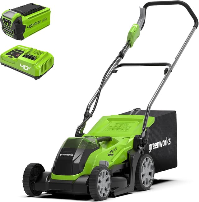 Thumbnail 6 de Greenworks Tools 40V G40LM35K2 tondeuse sans fil pour pelouses jusqu’à 500 m² (35 cm) avec sac 50 L, sans batterie ni chargeur