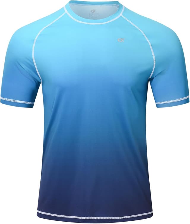 Detalle de Men’s UPF 50+ rash guard swim top