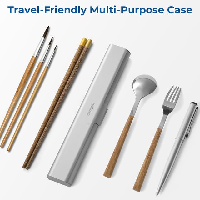 Thumbnail 5 de Oralphi Aluminum Toothbrush Travel Case 8.3in