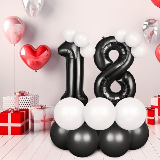 Thumbnail 4 de AOOSU Ballon Anniversaire 11 Ans 101 cm