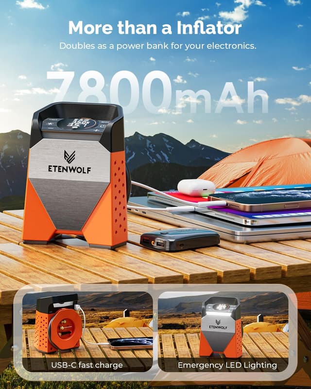 Thumbnail 4 de ETENWOLF Zephyr S3 160 PSI tyre inflator