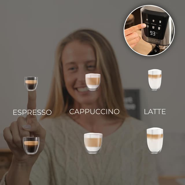 Detalle 2 de Cecotec Power Espresso 20 Cream ☕️ Cafetera Semiautomática 20 Bares