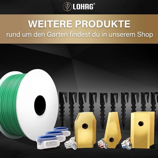 Thumbnail 6 de lohag® 150 m Universal Begrenzungskabel für Mähroboter (2,7 mm)