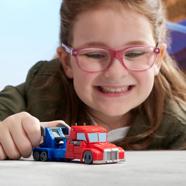 Thumbnail 5 de Transformers EarthSpark Smash Changers Optimus Prime 🚒