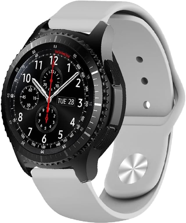 Detalle de 22mm silicone replacement band for Redmi Watch 5 Active/5 Lite and Samsung Galaxy Gear S3