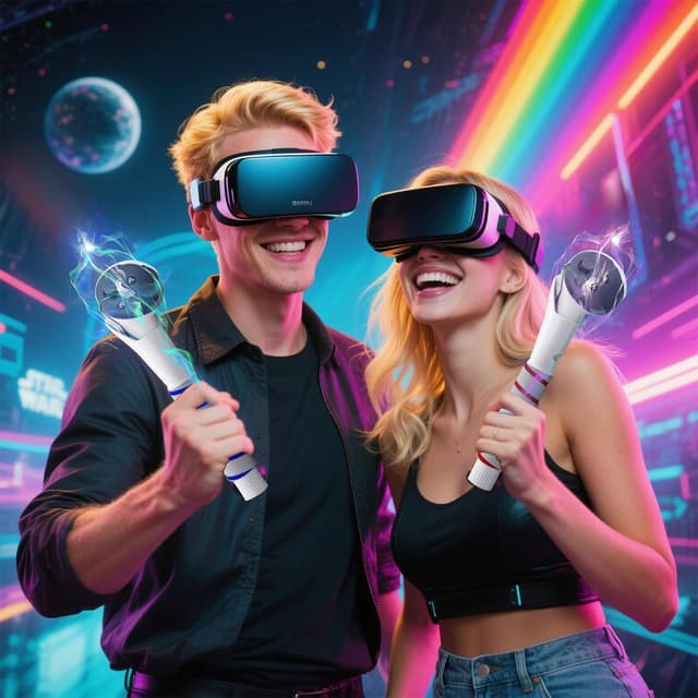 Detalle de 3-in-1 VR long arms controller grips for Meta Quest 3 / 3S (Gorilla Tag, VR golf, Kayak Mirage) – Grey