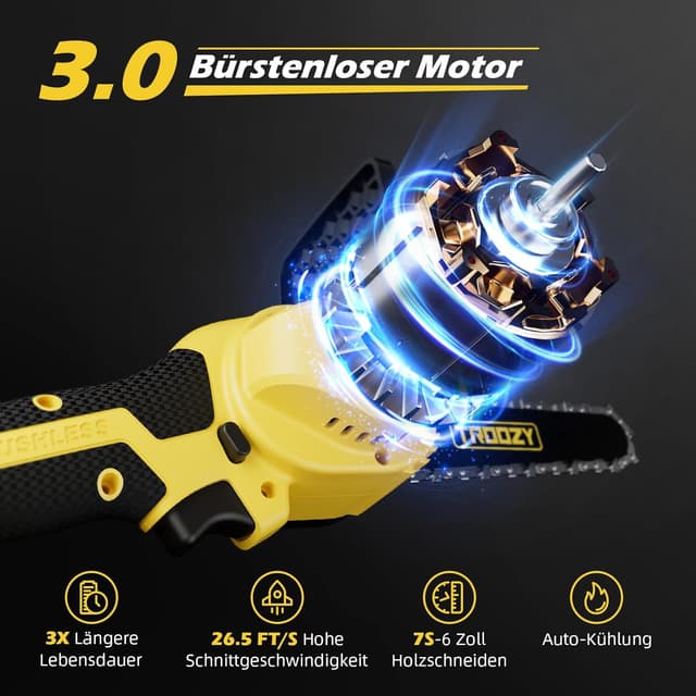 Thumbnail 2 de TROOZY 2-In-1 Motosega Telescopica 21V