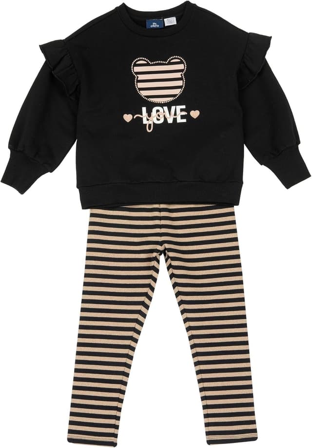 Detalle de Chicco Completo Bambina in tessuto felpato