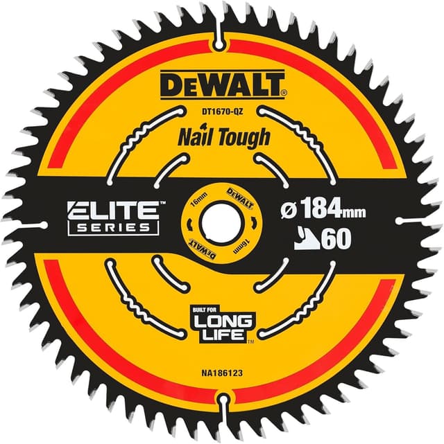 Thumbnail 6 de DeWalt DT1668-QZ Hoja 184 mm 40 Zähne
