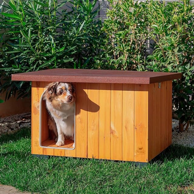 Imagen de Ferplast BAITA 120 caseta exterior para perros 141×86,5×87 cm en OfertitasTOP