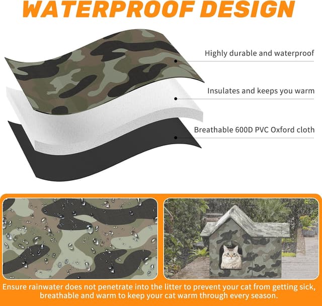 Thumbnail 4 de Casa para Gatos Cueva resistente al calor 1 unidad