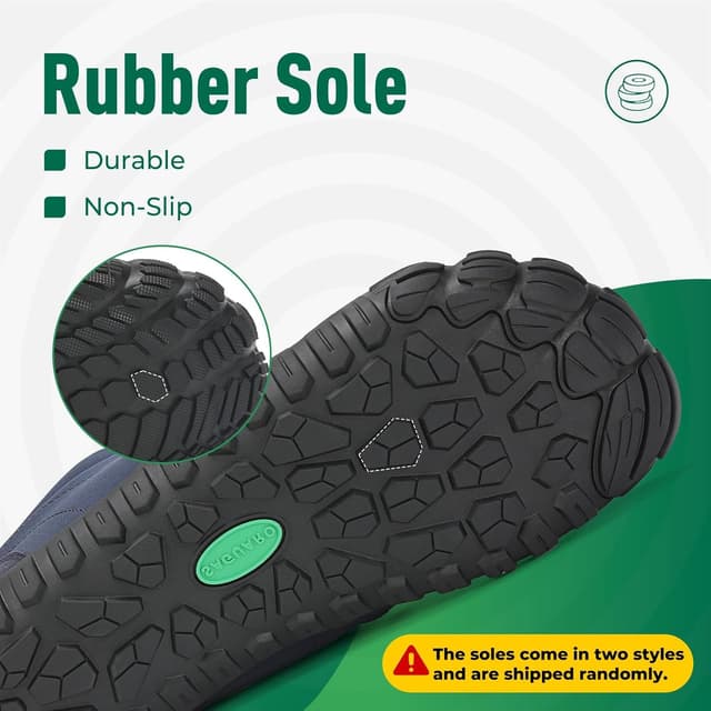 Detalle de SAGUARO Barefoot Shoes uomo/donna minimaliste da trail con punta ampia e suola antiscivolo