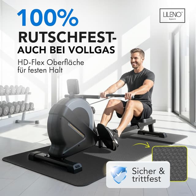 Detalle 2 de LILENO SPORTS Bodenschutzmatte Fitness 70x130 cm