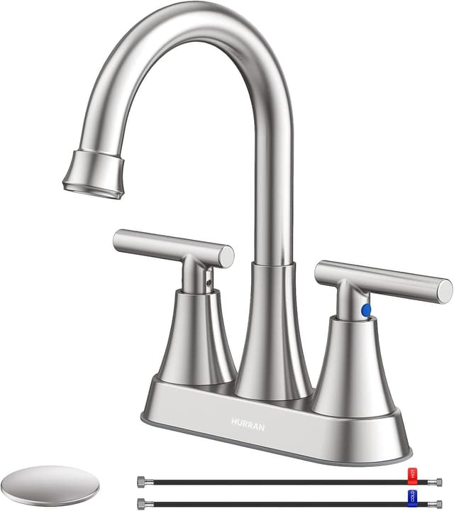Detalle de Hurran Bathroom Faucet 4 inch Centerset