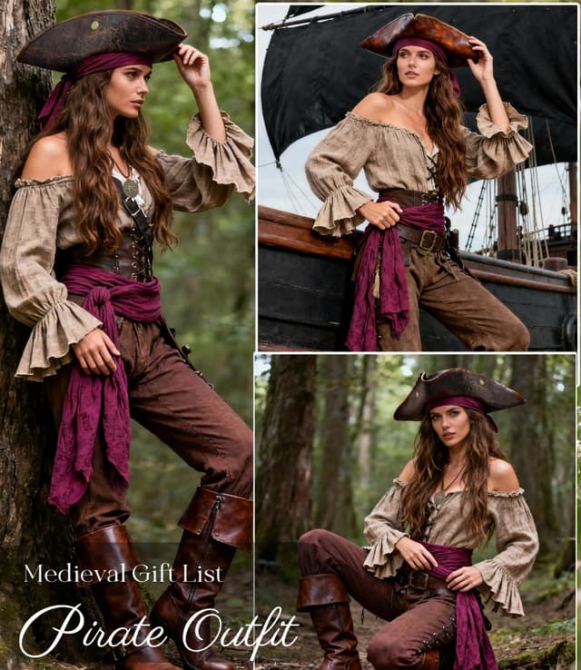 Thumbnail 1 de kasahara Ensemble Accessoires Pirate complet
