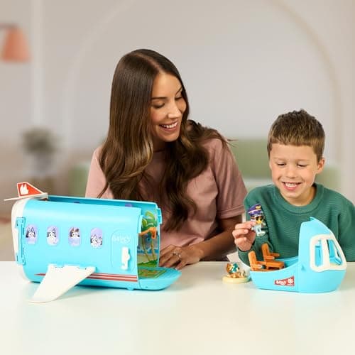 Detalle 2 de Famosa BLY75000 Avión 3 en 1 con 10 accesorios 🎲