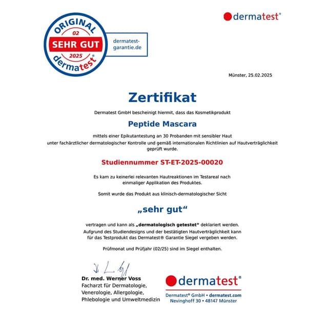 Thumbnail 6 de JUNGLÜCK Peptide Mascara (vegan) – schwarze Wimperntusche für lang, dicht & definiert