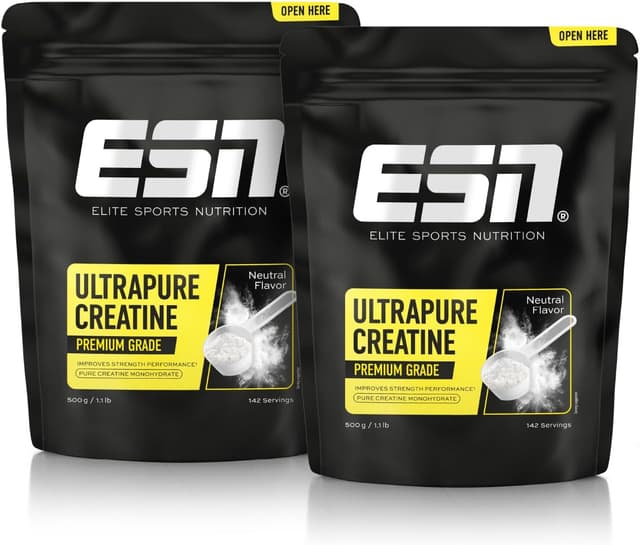 Thumbnail 5 de ESN Ultrapure Creatine Monohydrate 500 g – Kreatinpulver