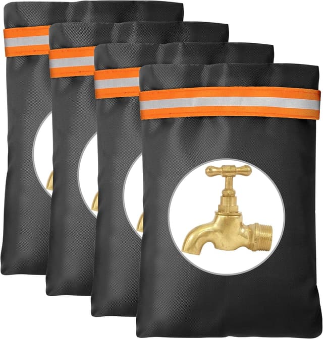 Detalle de Vicloon Outside Tap Covers 4pc Large Insulated Weatherproof Jacket